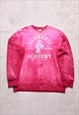Carhartt Academy Red Bleach Print Sweater