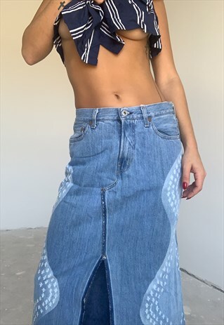 MAN LONG DENIM REPLY SKIRT