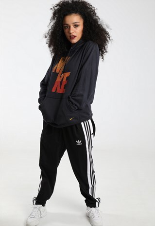 90S NIKE PRINTED SPELL OUT HOODIE