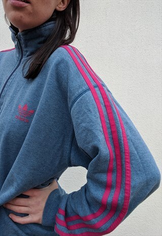 VINTAGE HALF ZIP SWEATSHIRT