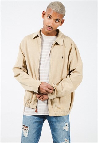 VINTAGE 80S POLO RALPH LAUREN HARRINGTON JACKET / S4708