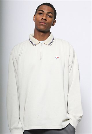 VINTAGE TOMMY HILFIGER 1/4 ZIP SWEATSHIRT