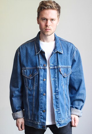VINTAGE OVERSIZED LEVI'S DENIM JACKET