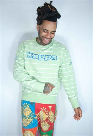 KAPPA EMBROIDED SWEATSHIRT
