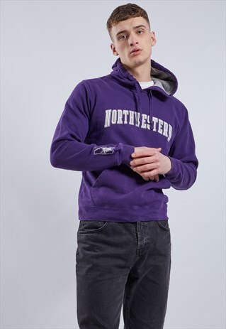 VINTAGE CHAMPION NORTH WESTERN HOODIE