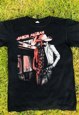 RETRO JASON ALDEAN AMERICAN COUNTRY SOFT CONCERT T-SHIRT