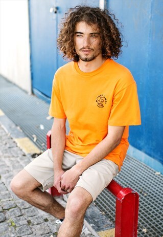 "WICKED TIMES" ORANGE T-SHIRT