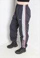 VINTAGE ADIDAS 90'S SHELL BOTTOMS JOGGERS BLUE