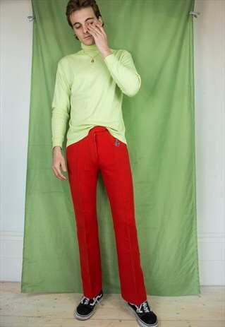 RED 70S FLARES