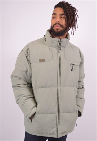 VINTAGE FILA PADDED JACKET GREEN