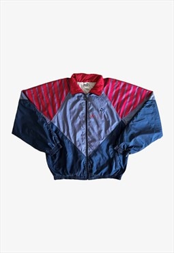 Vintage 80s Men's Puma Patterned Track Jacket