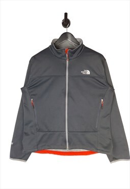Men's The North Face Windwall Jacket In Grey Size Large