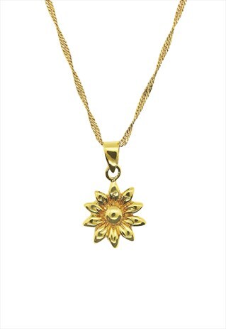 SUNFLOWER NECKLACE