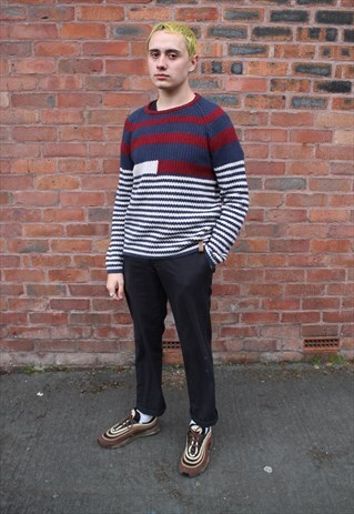 TOMMY HILFIGER STRIPED SWEATSHIRT