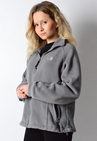 VINTAGE 90S GREY THE NORTH FACE FLEECE JACKET