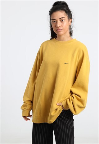 90S NIKE EMBROIDERED LOGO SWEATSHIRT