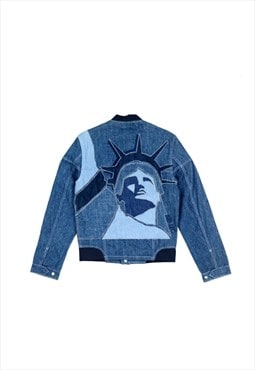 Kenzo Statue Of Liberty Denim Jacket 