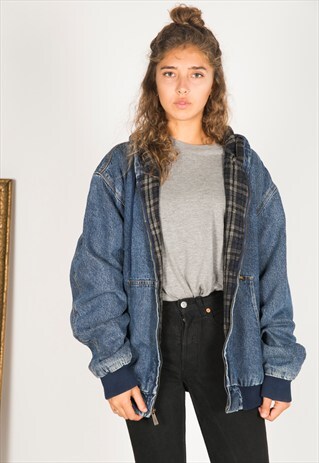 VINTAGE 80S LEE WINTER BLANKET JACKET / R2100C156