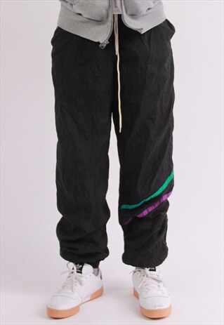 VINTAGE 80S PATTERNED SHELL PANTS