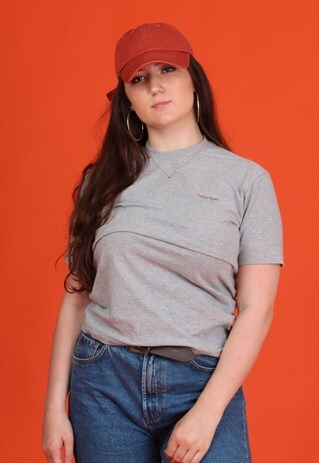 GREY SHORT SLEEVE MARLBORO CLASSICS T-SHIRT