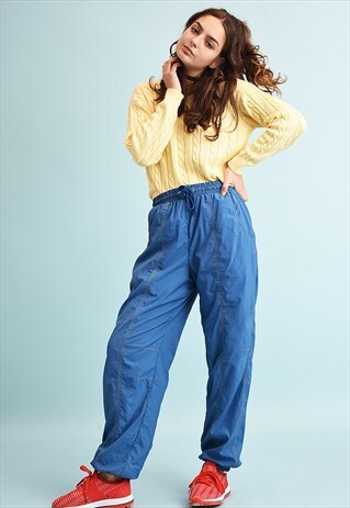 90'S RETRO ATHLEISURE SPORTS TRACKSUIT BOTTOMS