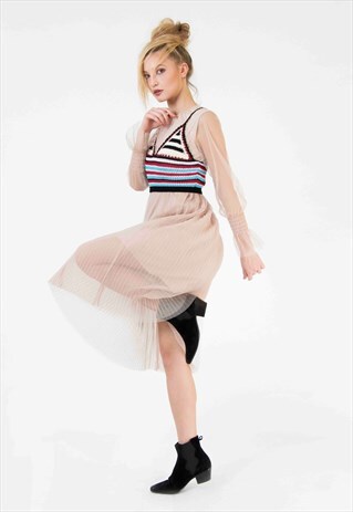 CARLEY DRESS CREAM
