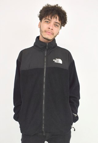 VINTAGE 90'S THE NORTH FACE BLACK FLEECE
