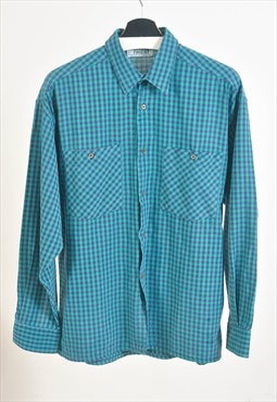 VINTAGE 90S checkered shirt