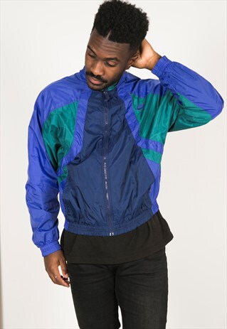 VINTAGE 80S USA NIKE SHELL SPORT JACKET / R0044