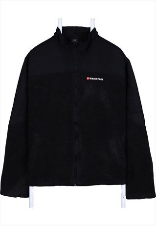 VINTAGE 90'S STARTER FLEECE JUMPER FLEECE ZIP UP LONG SLEEVE