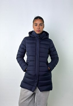 Navy Blue 90s The North Face Puffer Jacket Coat