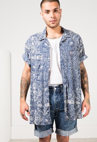 VINTAGE 80S HAWAIAN SHIRT / S1657
