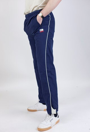 VINTAGE 90'S NIKE NAVY TRACKSUIT BOTTOMS