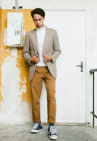 VINTAGE TWEED WOOL BLAZER