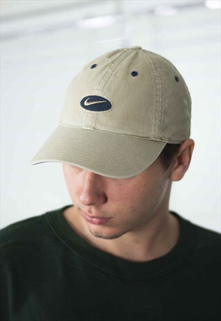 VINTAGE NIKE BASEBALL CAP HAT LOGO 90S X 3.5
