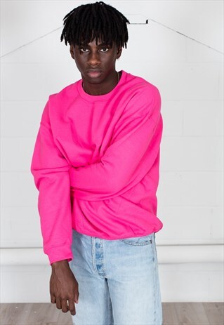 COSMIC SAINT MENS HELICONIA PINK SWEATSHIRT