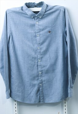 vintage blue oxford shirt