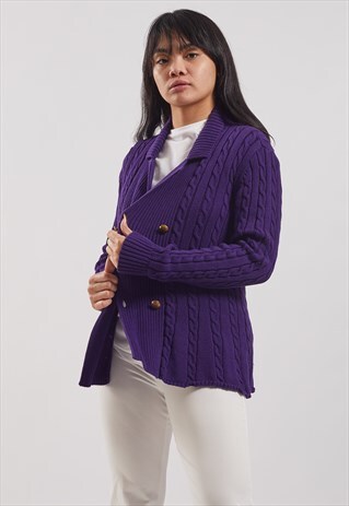 VINTAGE RALPH LAUREN KNITTED CARDIGAN