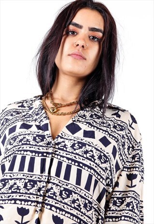 VINTAGE PATTERNED SHIRT S1385