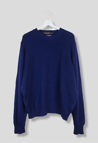 Vintage  Jumper Brooks in Blue L
