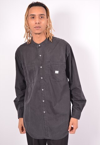 VINTAGE CALVIN KLEIN SHIRT BLACK
