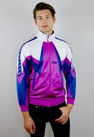 VINTAGE 90S ASICS TRACK JACKET