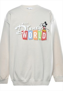 Vintage Disney Mickey Mouse Cartoon Sweatshirt - L