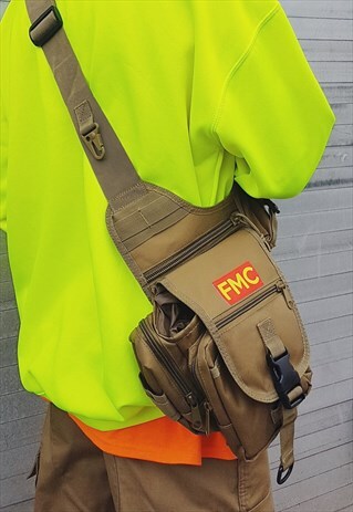 FMC MILITARY CROSS BODY BAG KHAKI