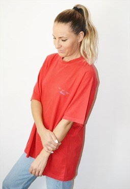 Vintage 80s ADIDAS Colors Of Sport Logo T-Shirt Tee