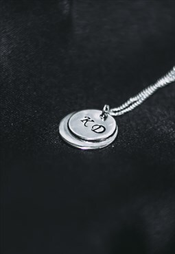 Eclipse Pendant Necklace (personalised)
