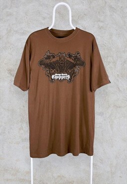 Orange County Choppers T Shirt Brown XL
