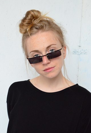 VINTAGE 90S BLACK SUNGLASSES