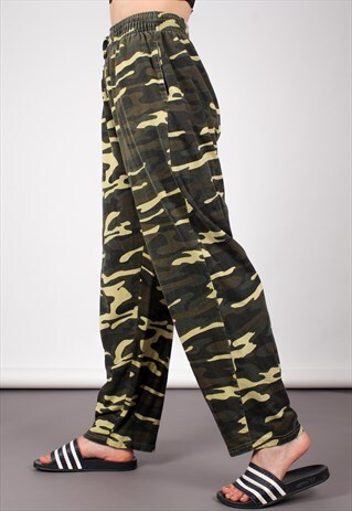 VINTAGE FESTIVAL CAMOUFLAGE JOGGERS ASM2356