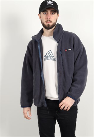 VINTAGE BERGHAUS FLEECE GREY